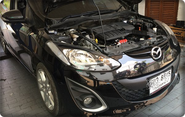 Mazda 2 install gas lpg 14