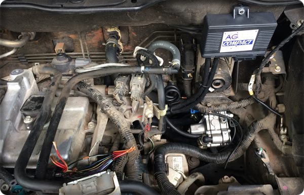 Mazda 2 install gas lpg 18